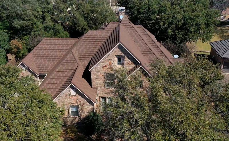 Steep-slope shingle roof installation by Benchmark Roofing in Dallas County