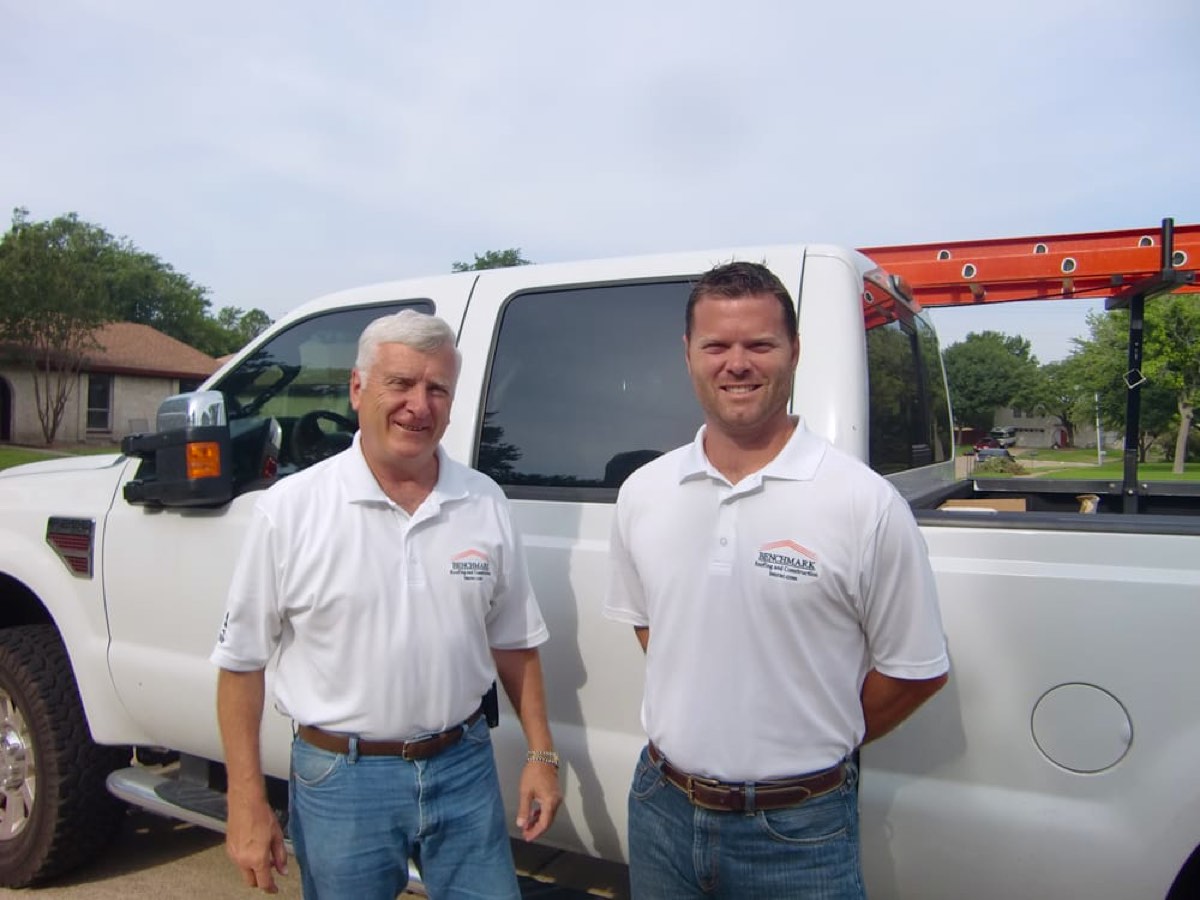 The Benchmark Roofing and Construction team in Garland, TX